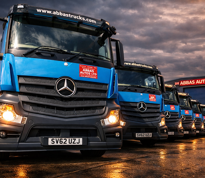 Abbas Autos trucks - export-ready commercial vehicles