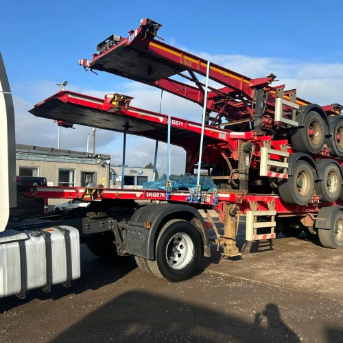 2015/2016 DENNISON/SDC SLIDING SKELETAL TRAILERS (STACK 3)