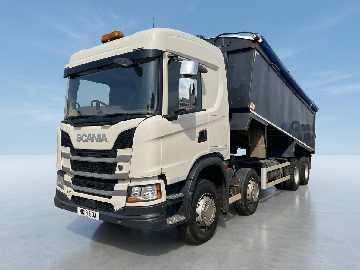 2018 SCANIA G410 TIPPER (CHOICE OF 2)