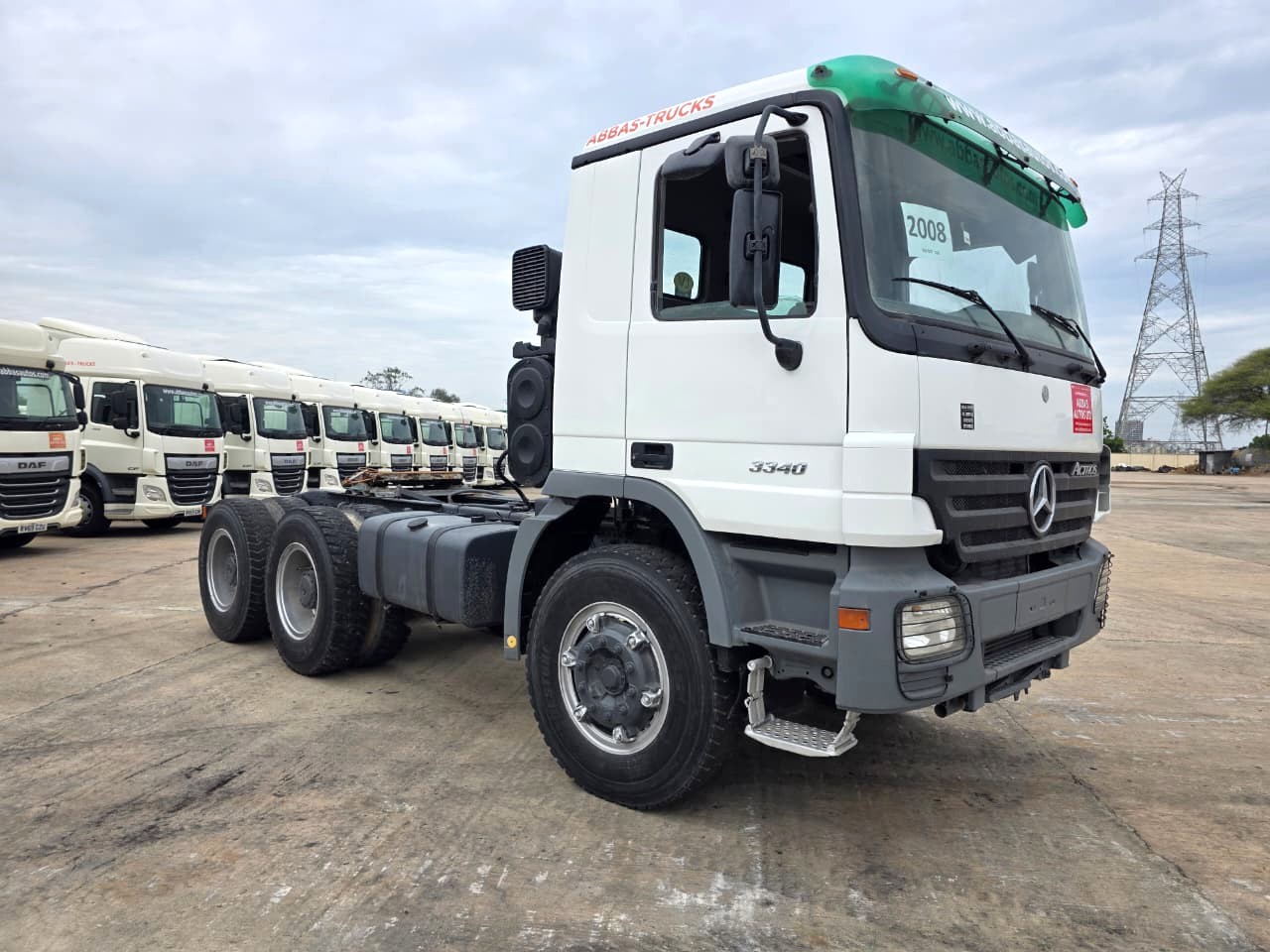 2008 MERCEDES ACTROS 3340 (AVAILABLE EX MOMBASA PORT)